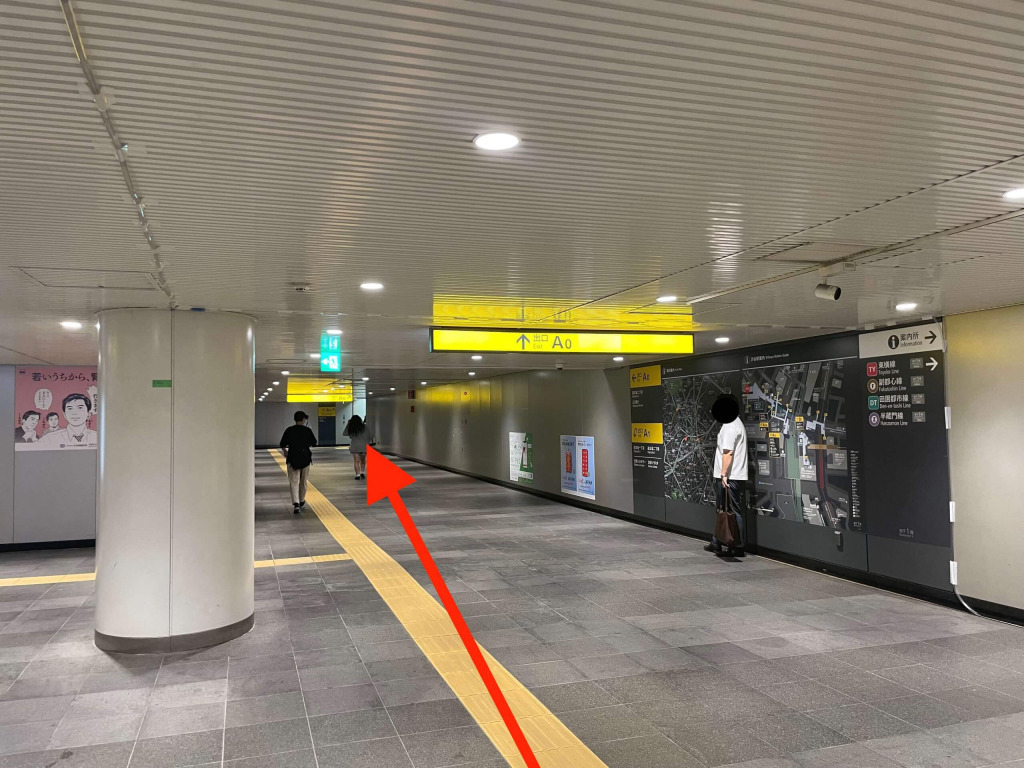 渋谷新店行き方6