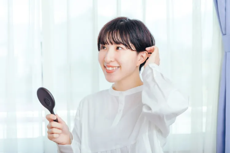 ベリーショート女子必見！就活の証明写真に適した髪型やセット方法を紹介7